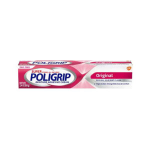 Poligrip Denture Adhesive Cream Original
