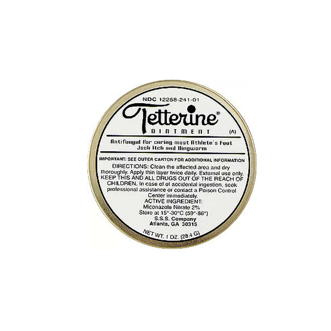 Tetterine Ointment Antifungal