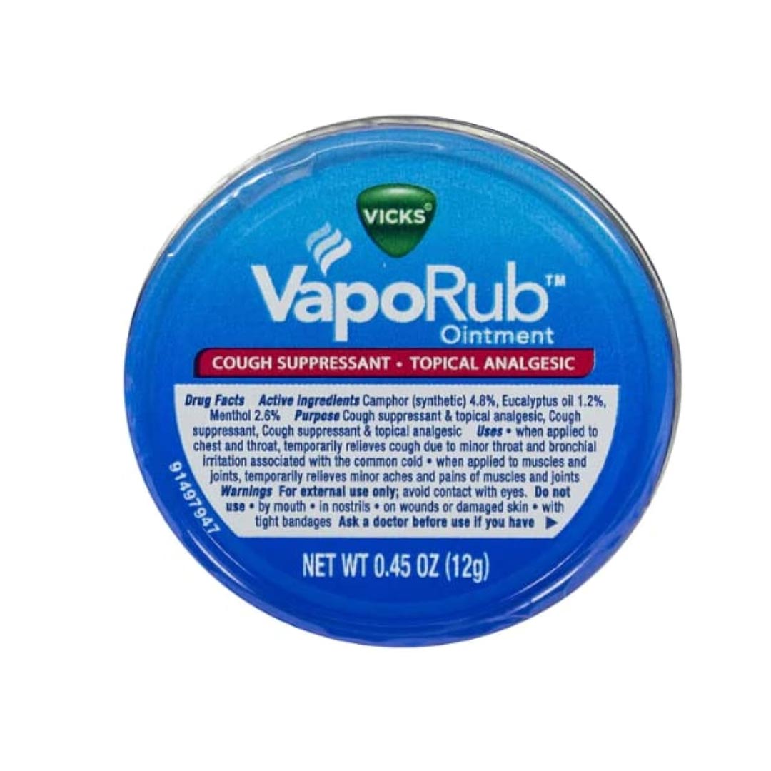 Vicks Vaporub Ontiment Tin