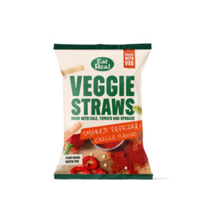 Eat Real Veggie Straws Smoked Papri + Chilli
