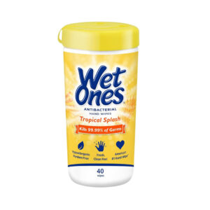 Wet Ones Tropical Splash 40Wipes