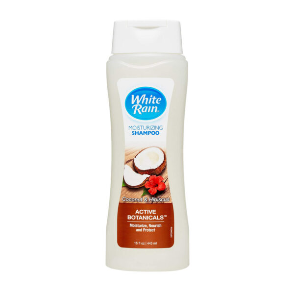 White Rain Moisturizing Shampoo, Coconut & Hibiscus