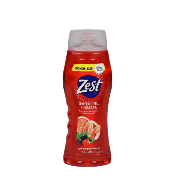 Zest Body Wash Grape Fruit Peel 16.5Z