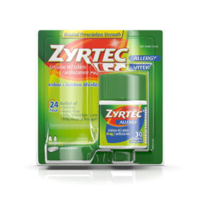 Zyrtec Indoor And Outdoor  Allergy 30 tablets