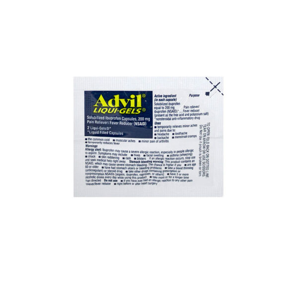 Advil Liqui-Gels 2 Capsules
