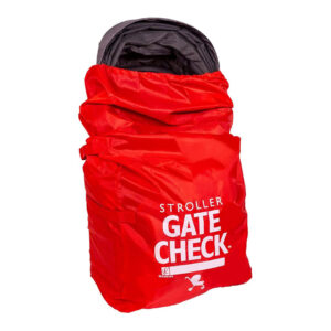 J.L. Childress Gate Check Bag for Single & Double Strollers - Stroller Bag for Airplane - Large Stroller Travel Bag for Airplane - Air Travel Stroller Bag