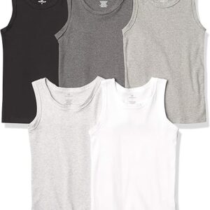 HonestBaby Multipack Long Sleeve T-shirts Tee 100% Organic Cotton Baby, Toddler, Kids, Boys, Girls Gray Ombre 3-6 Months