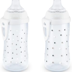 NUK Active Sippy Cup, 10 oz, 2 Pack, 12+ Months, Timeless Collection, Amazon Exclusive
