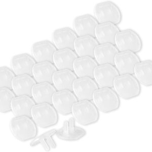 Power Gear Outlet Covers Baby Proofing Child Proof Plug Covers for Electrical Outlets Easy Install Outlet Plug Covers UL Listed Shock Prevention Clear 51175 30 Count