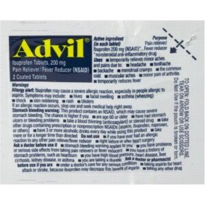 Advil 2 Tablets