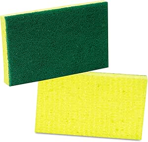 BRDWALK SPONGE SCRUB YELLOW AND GREEN