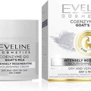 EVELINE COSMETICS COENZYME Q10 GOATS MILK INTENSELY REGENERATING NOURISHING CREAM