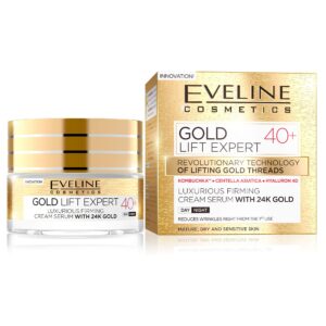 EVELINE COSMETICS GOLD LIFT EXPERT 40+LUXURIOUS FIRMING CREAM SERUM