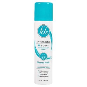FDS Shower Fresh Feminine Deodorant Spray 2oz