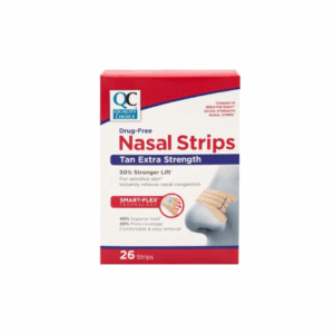 QC Drug Free Nasal Strips Tan Extra Strength