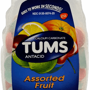 Tums Assorted Fruit Chewable Tablets