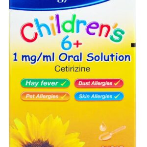 Benadryl Allergy Children's 6+ 1mg Oral Solution 70ml